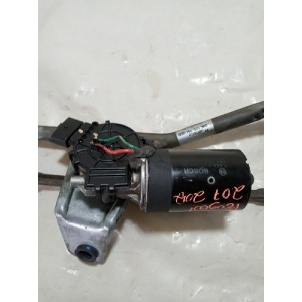 Motor Limpador Parabrisa Com Galhada  Peugeot 207 2012