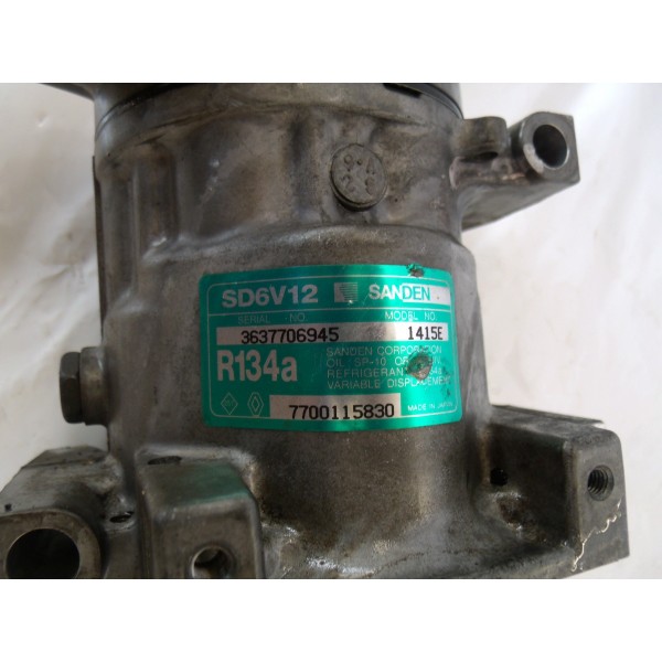 Compressor Ar Condicionado Renault Clio 2000