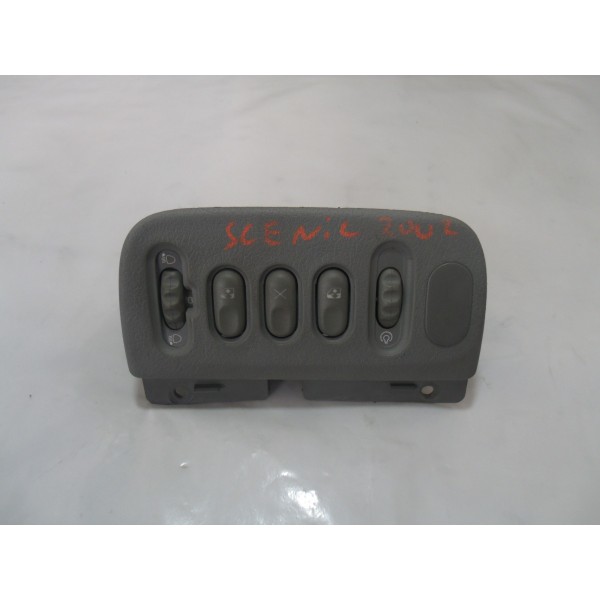 Acabamento Moldura Botão Vidro E Luz Renault Scenic 2002