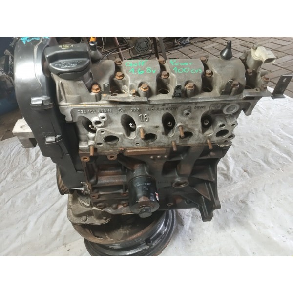 Motor Parcial Vw Golf 2002 1.6 Power 100cvs