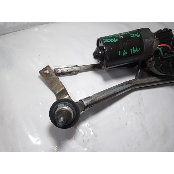 Motor Limpador De Para Brisa Com Galhada Peugeot 206 2006