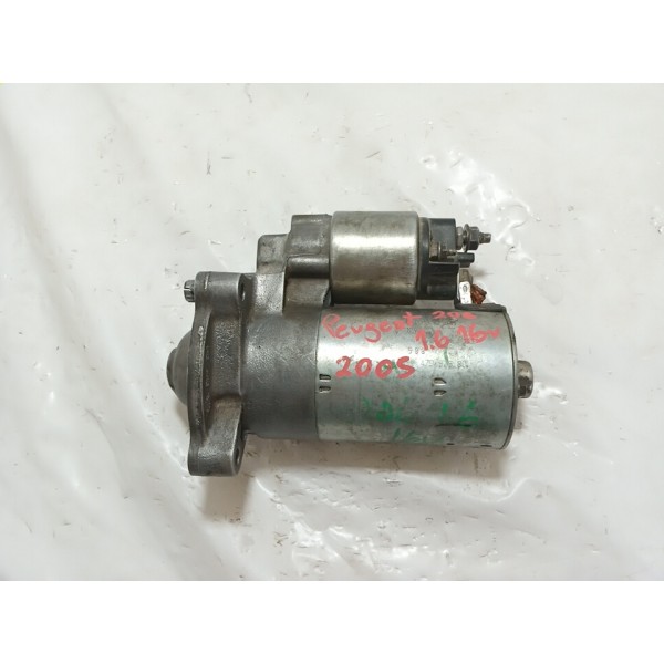 Motor De Arranque Peugeot 206 1.6 16v 2005 Usado