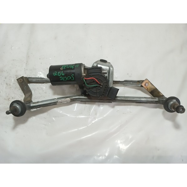 Motor Limpador Parabrisa Com Galhada Peugeot 206 2005 Usado