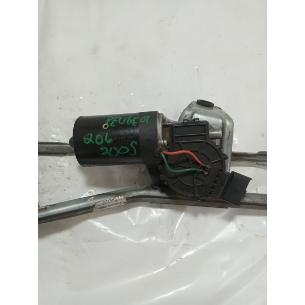 Motor Limpador Parabrisa Com Galhada Peugeot 206 2005 Usado