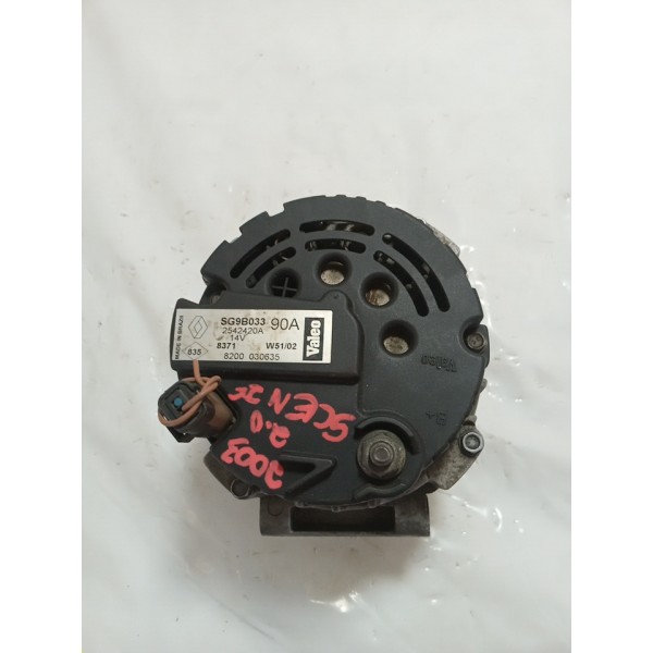 Alternador Renault Scenic 2003 2.0 Usado