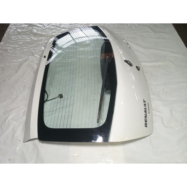 Tampa Traseira Capo Com Vidro Renault Sandero 2008 (branco)