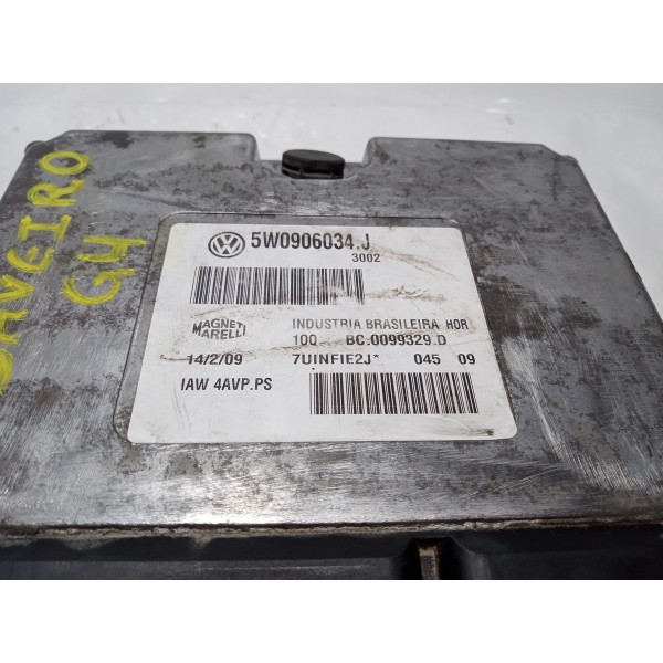 Módulo Injeção Vw Saveiro 1.6 G4 5w0906034.j