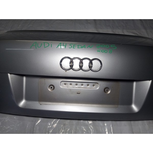 Tampa Traseira Audi A4 2005 Sedam Com Lanternas