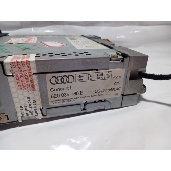 Rádio Original Audi A4 2005 Com Pin