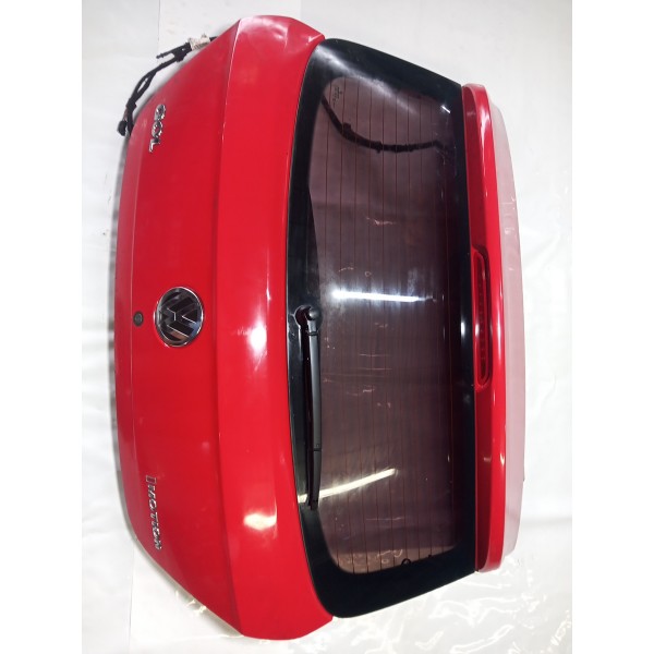 Tampa Traseira Capo Com Vidro Vw Gol G5 2010 Vermelho