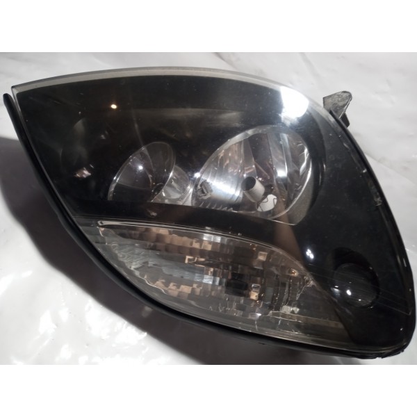 Farol Lado Direito Fumê Renault Scenic 2004 Recuperado