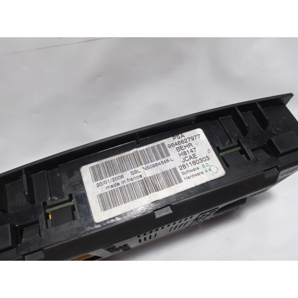 Comando Ar Condicionado Peugeot 307 2006