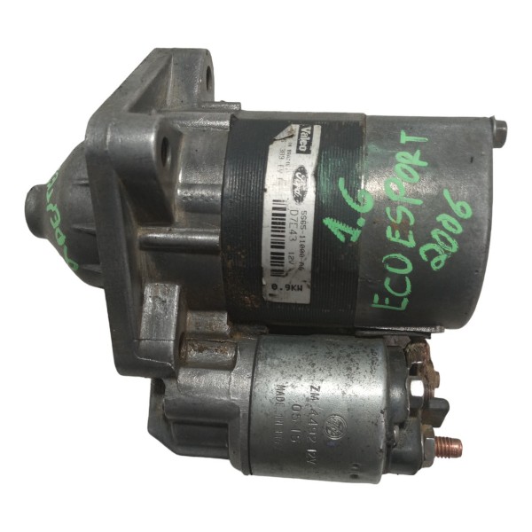 Motor Arranque Partida Ford Ecosport 2006 1.6 Usado