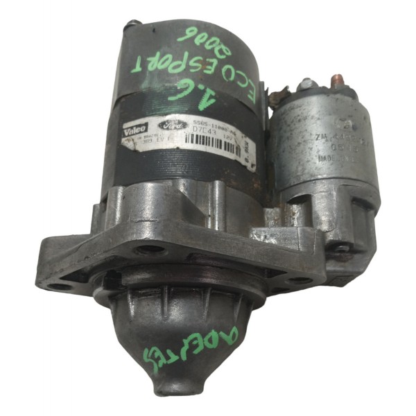 Motor Arranque Partida Ford Ecosport 2006 1.6 Usado