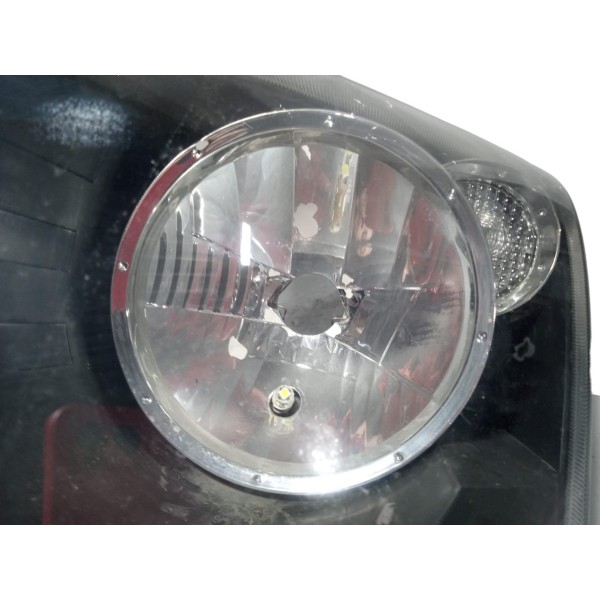 Farol Esquerdo Ford Ecosport 2005 Com Detalhe