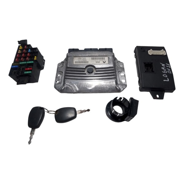 Kit Módulo Injeção Renault Sandero 2010 1.6 8v V29007629a