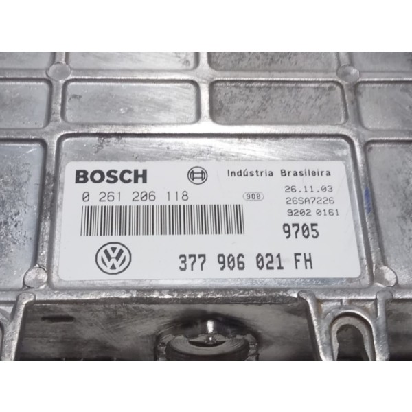 Módulo Injeção Vw Gol G2 At 1.0 8v 1999 377906021fh