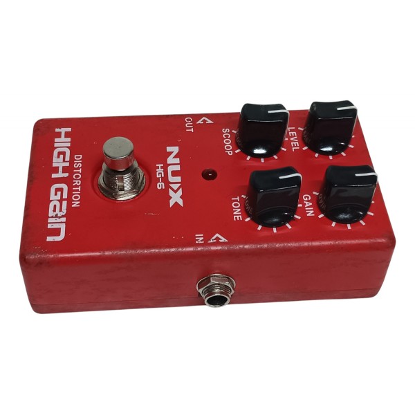 Pedal Analógico Nux Modern High Gain Hg-6 Usado