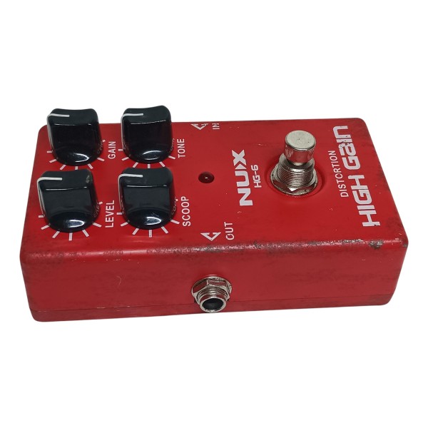 Pedal Analógico Nux Modern High Gain Hg-6 Usado