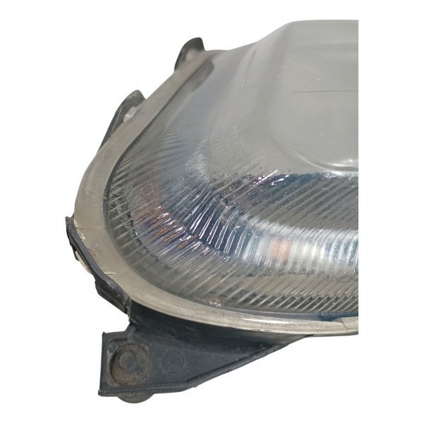 Farol Lado Esquerdo Cromado Simples Vw Gol G3 2002